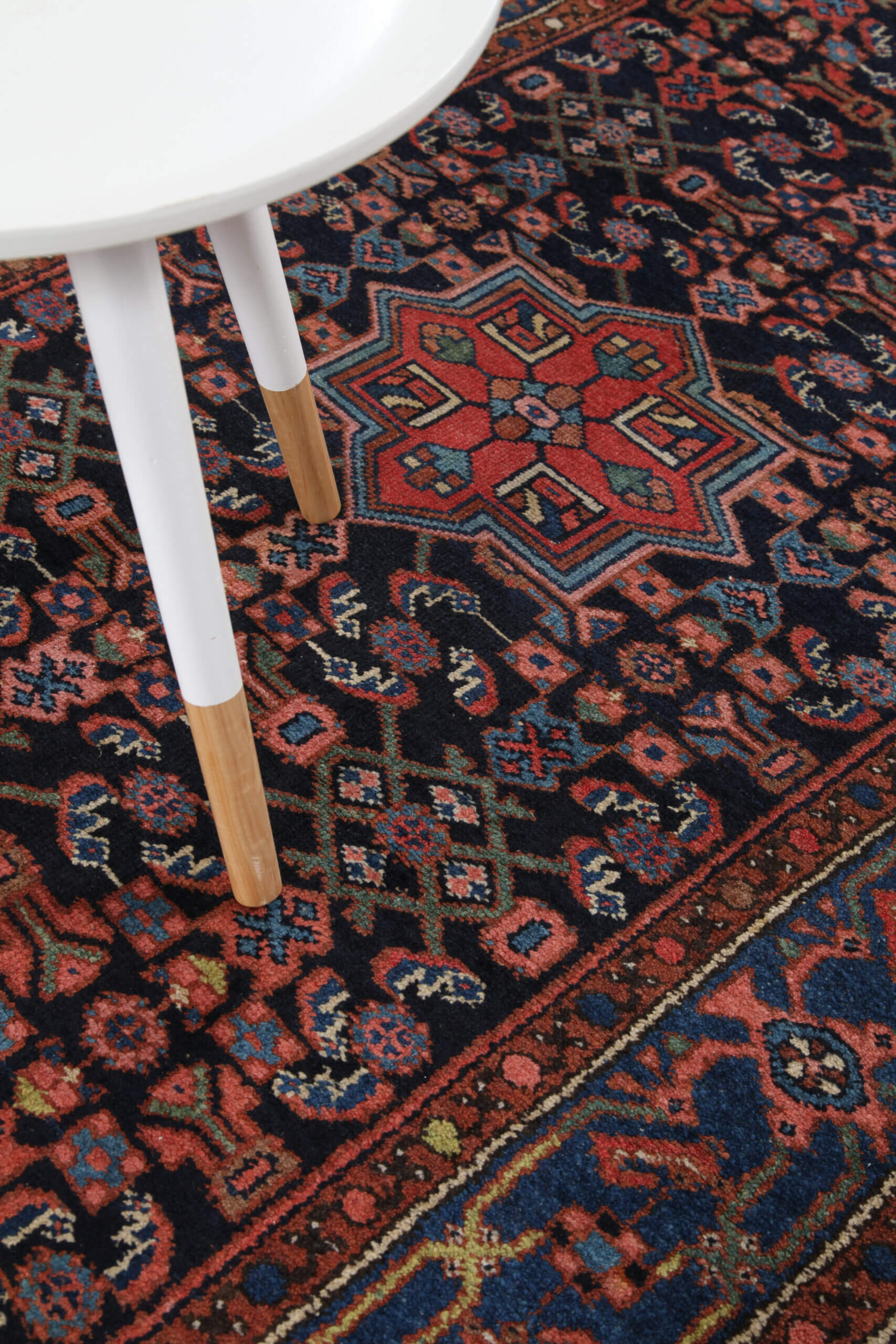 Authentic Antique Persian Lillian Rug | Hand-Knotted 205x103cm