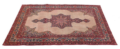 Tappeto Kerman Antico Persiano Autentico | Annodato a Mano 209x141cm - CarpetLiving