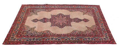 Tappeto Kerman Antico Persiano Autentico | Annodato a Mano 209x141cm