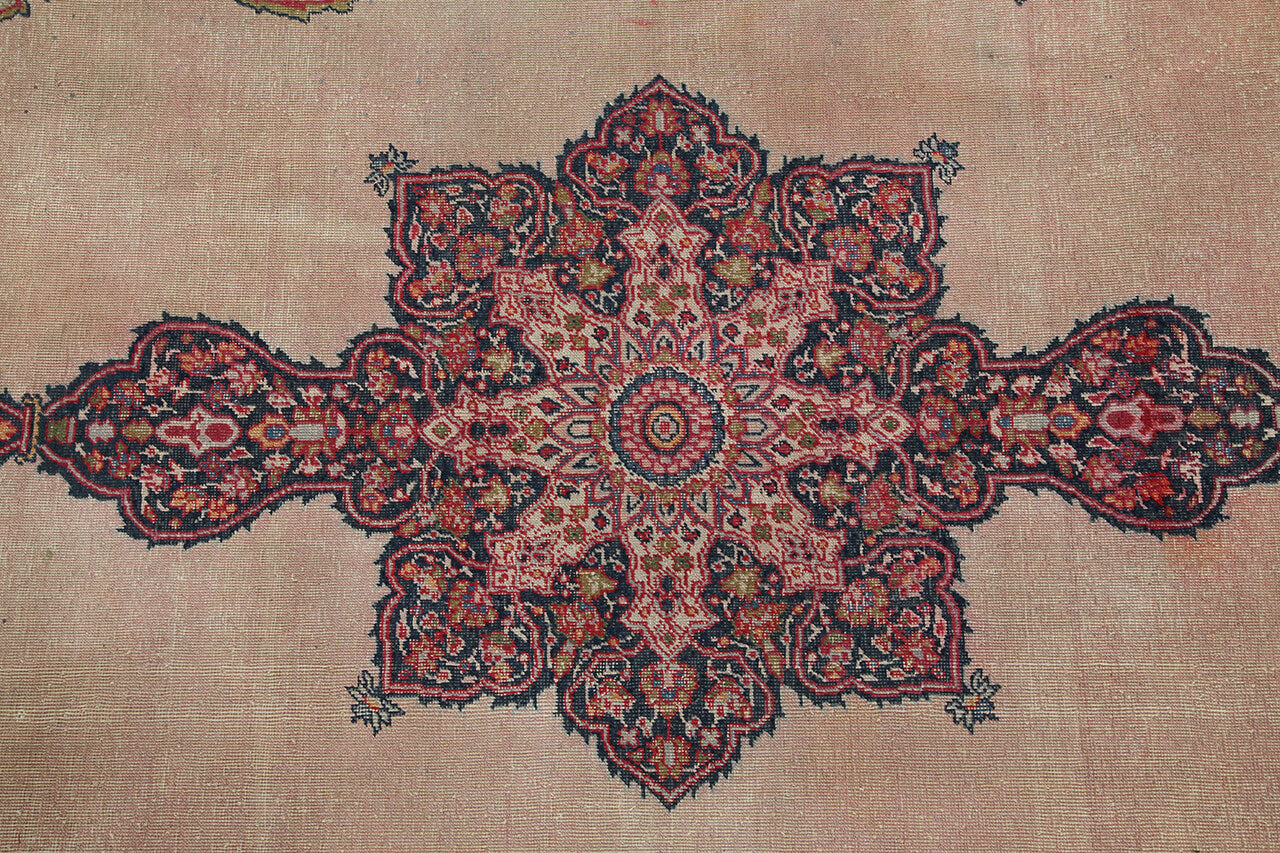 Tappeto Kerman Antico Persiano Autentico | Annodato a Mano 209x141cm