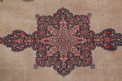 Tappeto Kerman Antico Persiano Autentico | Annodato a Mano 209x141cm - CarpetLiving