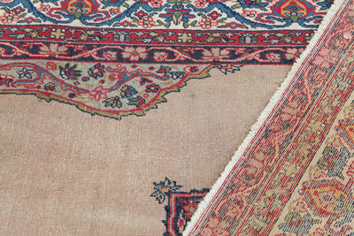 Tappeto Kerman Antico Persiano Autentico | Annodato a Mano 209x141cm - CarpetLiving