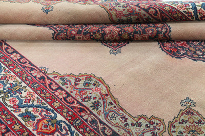 Tappeto Kerman Antico Persiano Autentico | Annodato a Mano 209x141cm - CarpetLiving