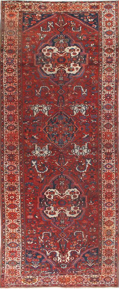 Tappeto Malayer Antico Persiano Autentico | Annodato a Mano 510x210cm - CarpetLiving