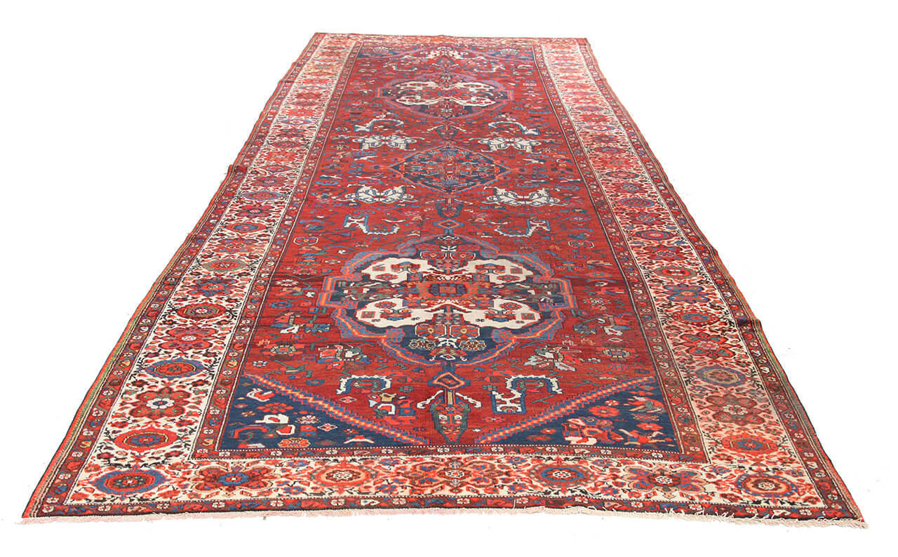 Tappeto Malayer Antico Persiano Autentico | Annodato a Mano 510x210cm