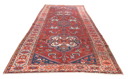 Tappeto Malayer Antico Persiano Autentico | Annodato a Mano 510x210cm