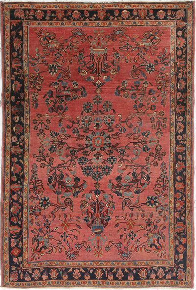 Tappeto Lillian Antico Persiano Autentico | Annodato a Mano 201x134cm - CarpetLiving