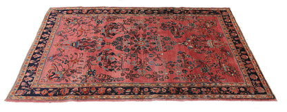 Tappeto Lillian Antico Persiano Autentico | Annodato a Mano 201x134cm