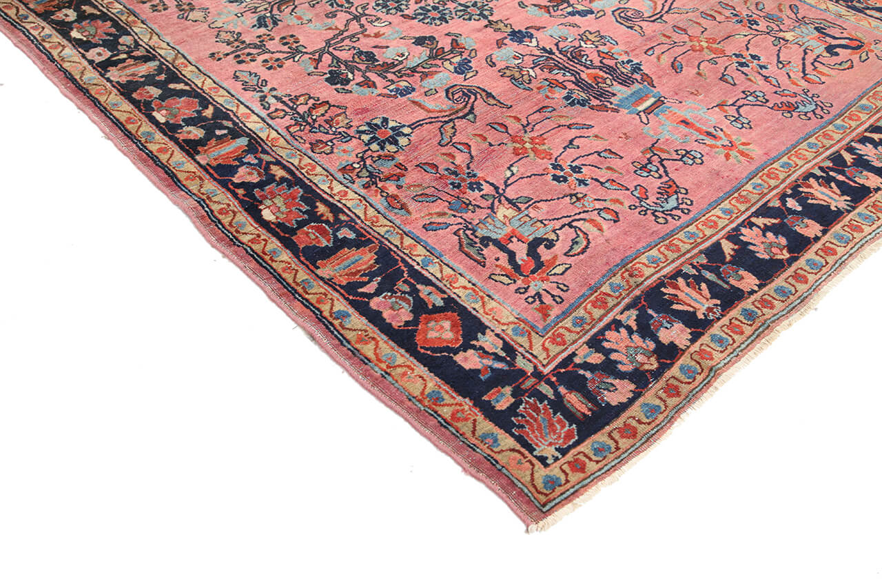 Tappeto Lillian Antico Persiano Autentico | Annodato a Mano 201x134cm