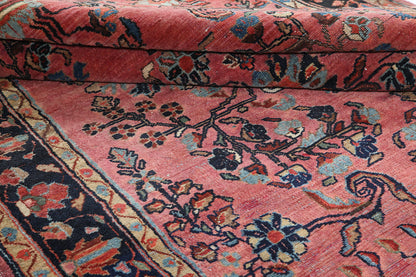 Tappeto Lillian Antico Persiano Autentico | Annodato a Mano 201x134cm