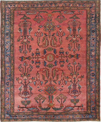 Tappeto Lillian Antico Persiano Autentico | Annodato a Mano 207x168cm - CarpetLiving