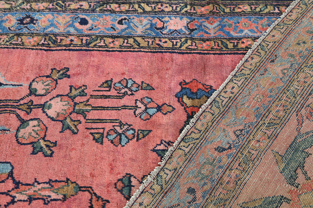 Tappeto Lillian Antico Persiano Autentico | Annodato a Mano 207x168cm