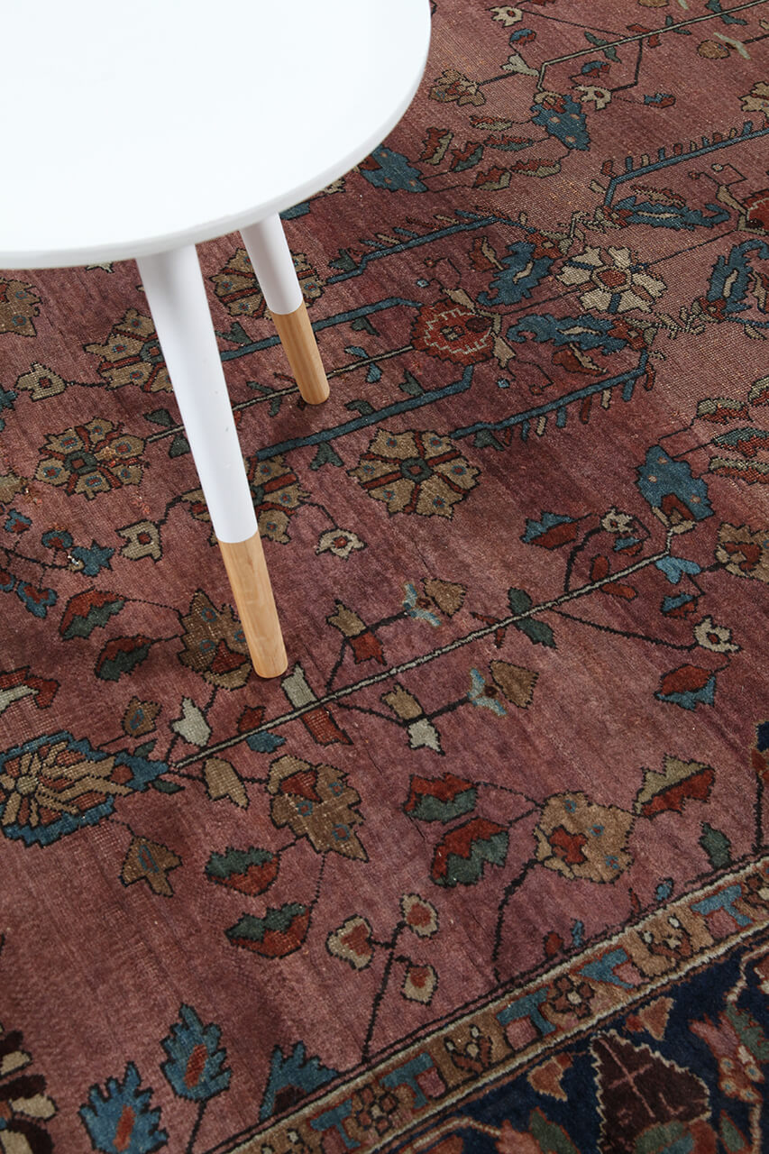 Tappeto Lillian Antico Persiano Autentico | Annodato a Mano 210x140cm