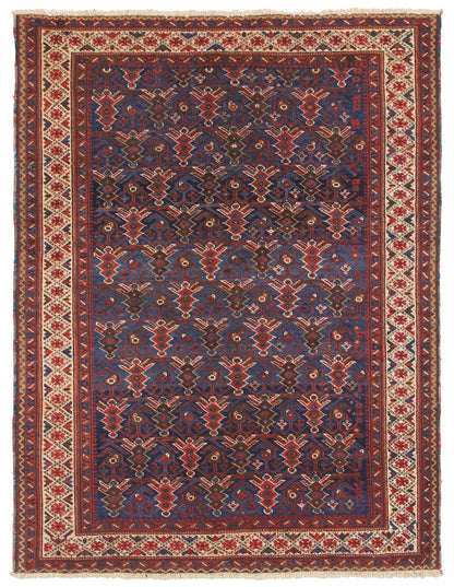 Authentic Antique Persian Malayer Rug | Hand-Knotted 186x142cm