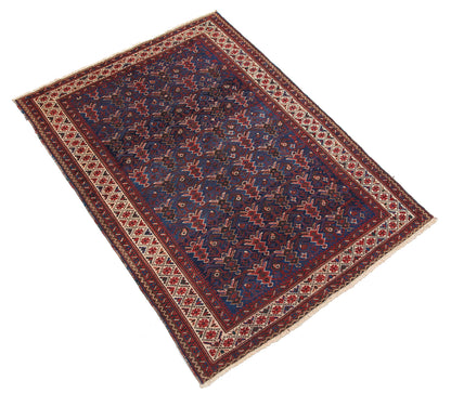Authentic Antique Persian Malayer Rug | Hand-Knotted 186x142cm
