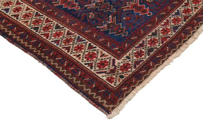 Authentic Antique Persian Malayer Rug | Hand-Knotted 186x142cm