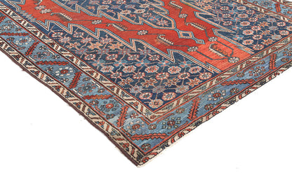 Authentic Antique Persian Malayer Rug | Hand-Knotted 200x128cm