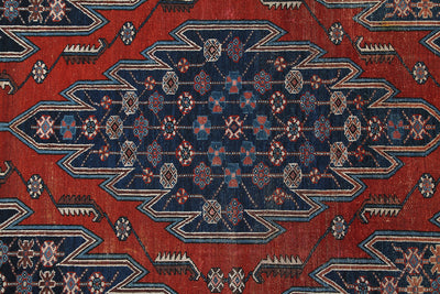 Authentic Antique Persian Malayer Rug | Hand-Knotted 200x128cm