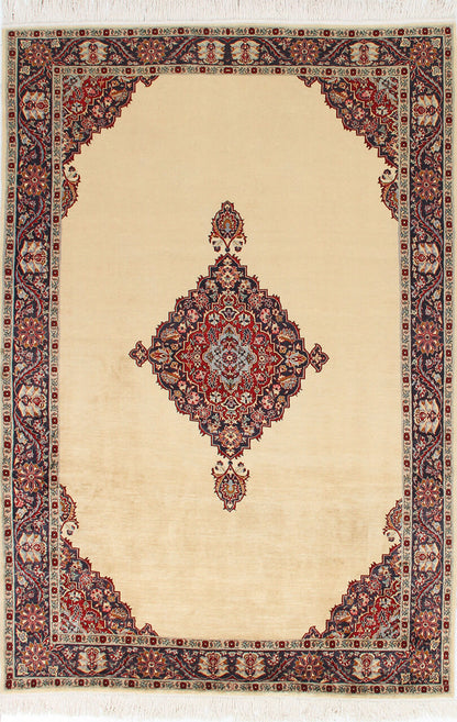 Persian Isfahan Silk & Wool Rug 281_187 cm
