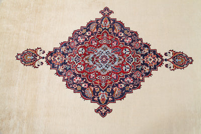 Tappeto Persiano ISFAHAN Seta/Lana 281x187cm