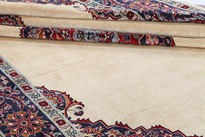 Tappeto Persiano ISFAHAN Seta/Lana 281x187cm