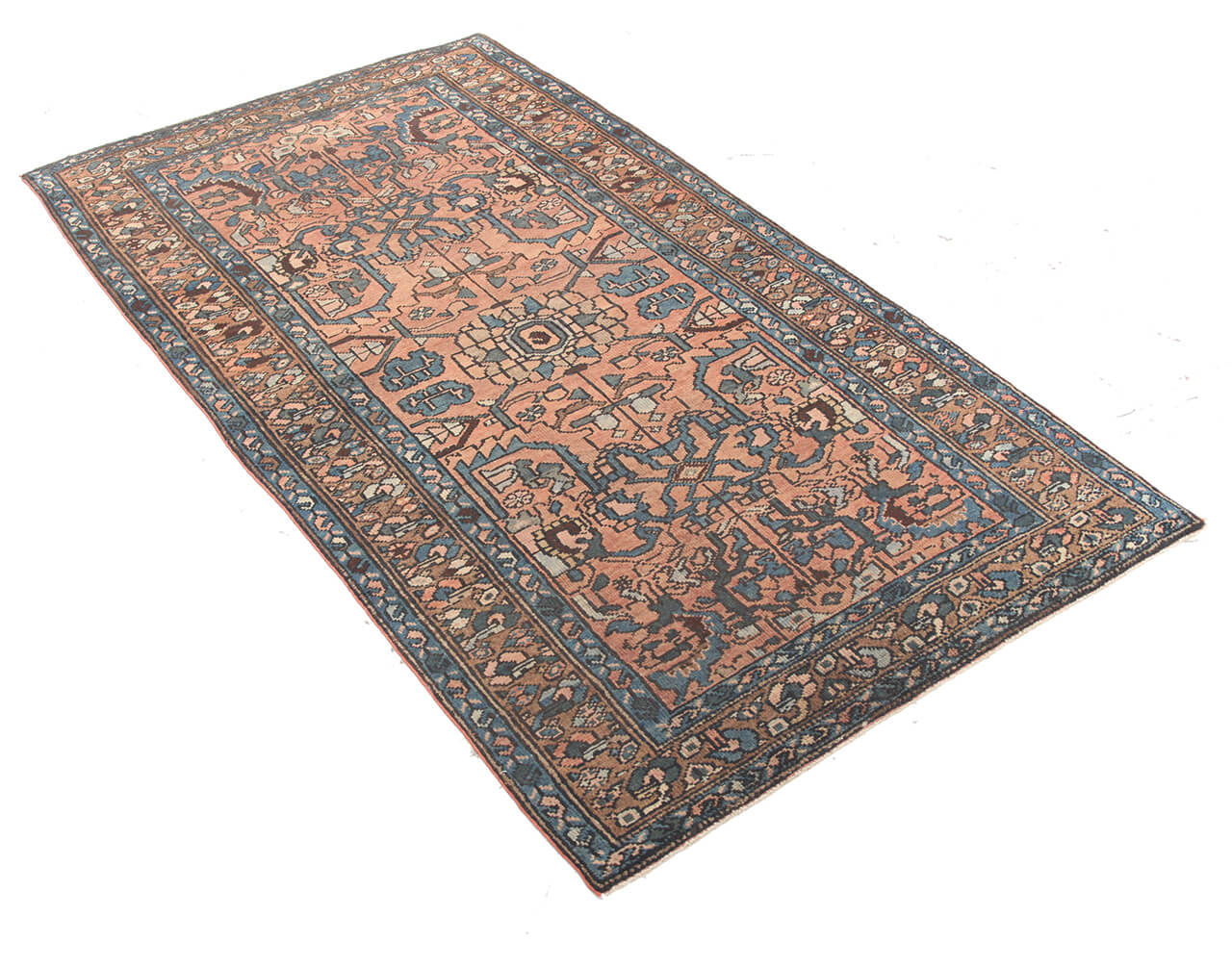 Authentic Antique Persian Malayer Rug | Hand-Knotted 188x98cm