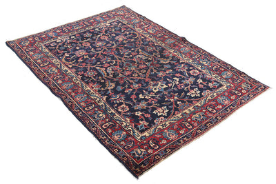 Authentic Antique Persian Kerman Rug | Hand-Knotted 123x97cm