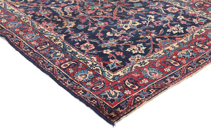 Tappeto Kerman Antico Persiano Autentico | Annodato a Mano 123x97cm