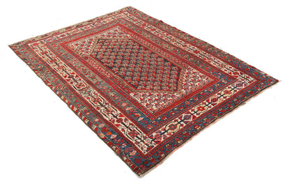 Authentic Antique Persian Malayer Rug | Hand-Knotted 190x147cm