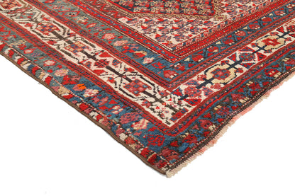 Authentic Antique Persian Malayer Rug | Hand-Knotted 190x147cm