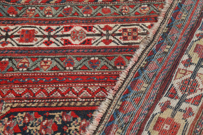 Authentic Antique Persian Malayer Rug | Hand-Knotted 190x147cm