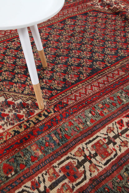 Authentic Antique Persian Malayer Rug | Hand-Knotted 190x147cm