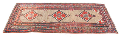 Authentic Antique Persian Malayer Rug | Hand-Knotted 214x103cm