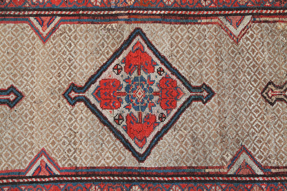 Authentic Antique Persian Malayer Rug | Hand-Knotted 214x103cm
