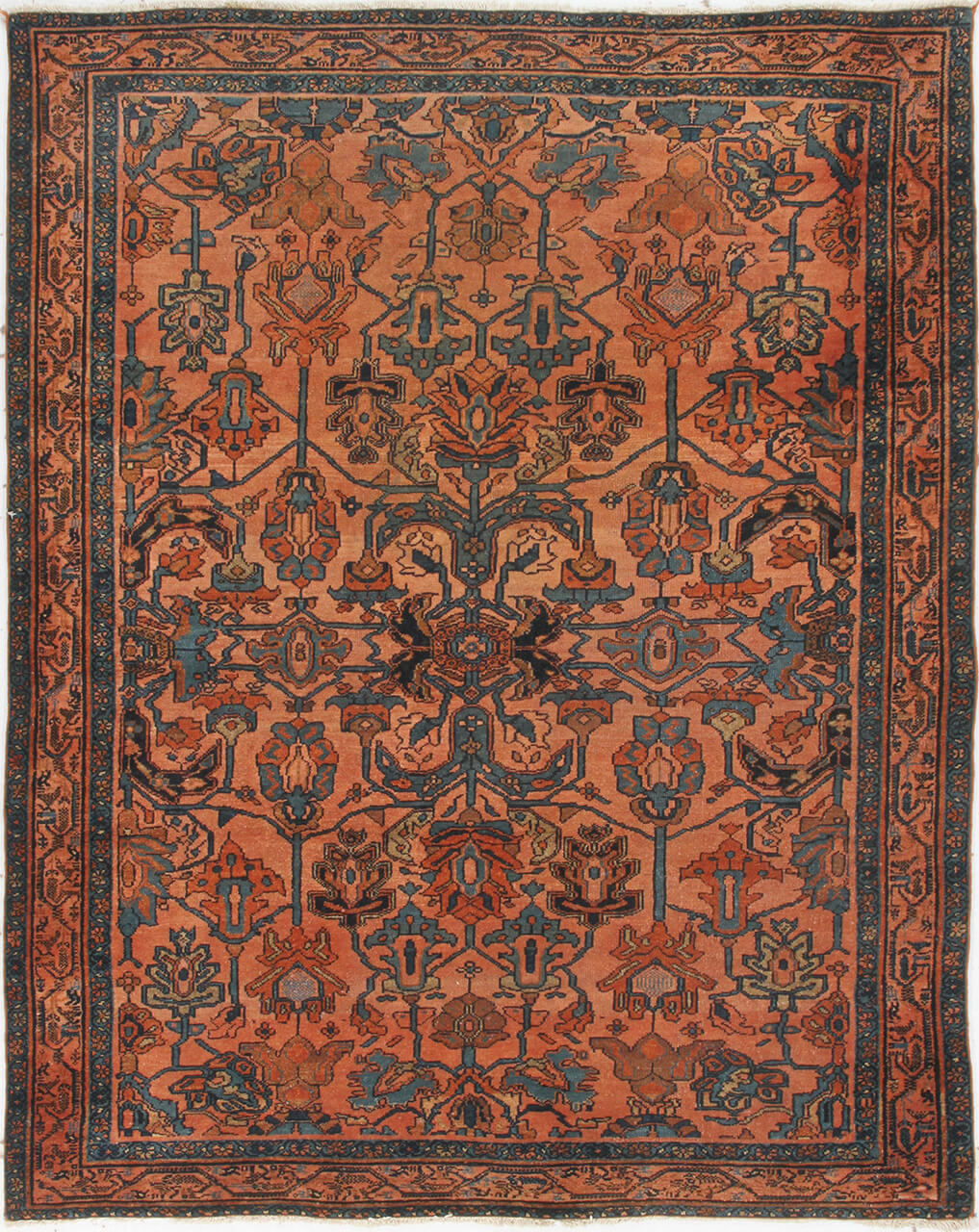 Authentic Antique Persian Lillian Rug | Hand-Knotted 201x157cm