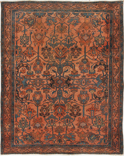 Tappeto Lillian Antico Persiano Autentico | Annodato a Mano 201x157cm - CarpetLiving