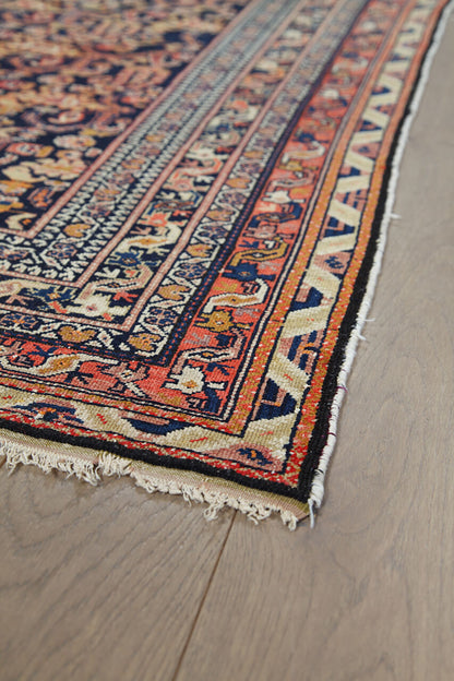 Authentic Antique Persian Malayer Rug | Hand-Knotted 177x118cm