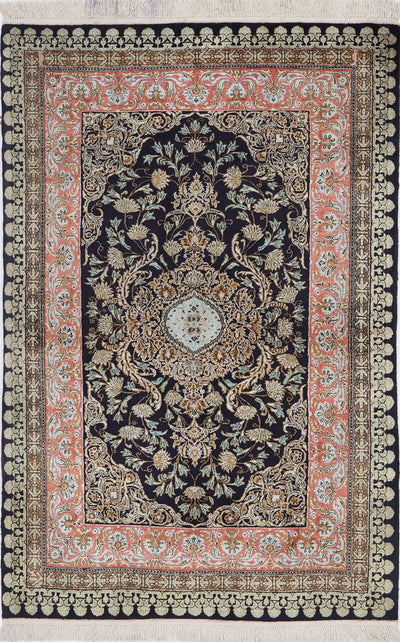Persian Qum Silk Rug 156_103 cm
