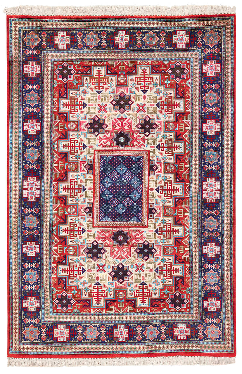 Persian Qum Silk Rug 119_80 cm