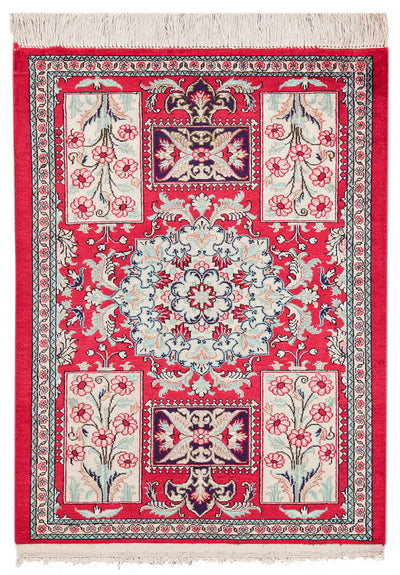 Tappeto Persiano QUM in seta 71x51cm