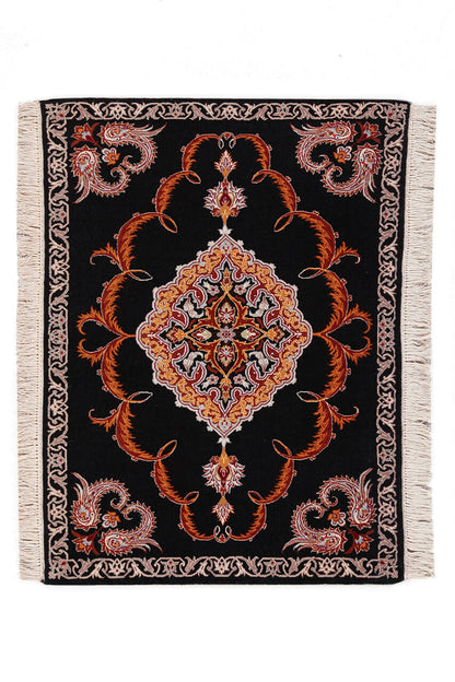 Persian Isfahan Silk & Wool Rug 101_71 cm