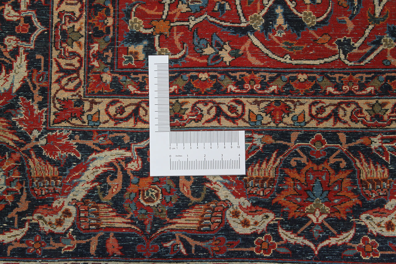 Persian Isfahan Silk & Wool Rug 345_240 cm