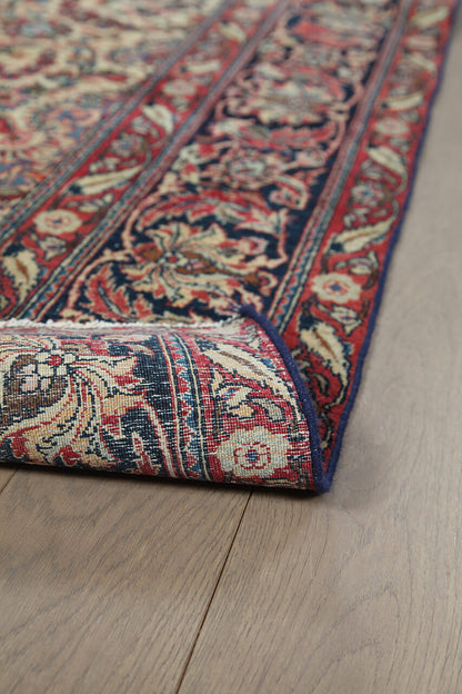 Authentic Antique Persian Isfahan Rug | Hand-Knotted 222x135cm