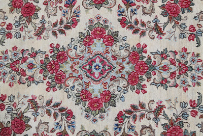 Tappeto Kerman Antico Persiano Autentico | Annodato a Mano 280x185cm - CarpetLiving