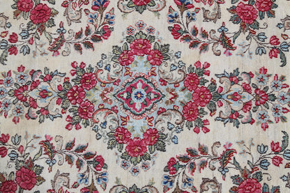 Tappeto Kerman Antico Persiano Autentico | Annodato a Mano 280x185cm