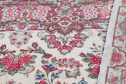 Tappeto Kerman Antico Persiano Autentico | Annodato a Mano 280x185cm