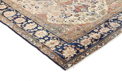 Authentic Antique Persian Isfahan Rug | Hand-Knotted 205x130cm