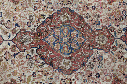 Authentic Antique Persian Isfahan Rug | Hand-Knotted 205x130cm