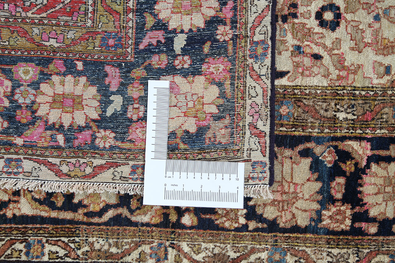 Authentic Antique Persian Isfahan Rug | Hand-Knotted 205x130cm