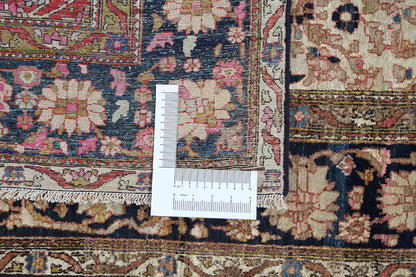 Authentic Antique Persian Isfahan Rug | Hand-Knotted 205x130cm